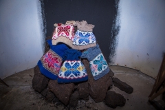 Fair Isle Yoke Bags